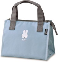 Thermos Miffy袋Miffy手挽袋手提袋 Grey Blue Miffy戶外旅行購物保溫保冷多用途袋拉鍊迷你托特包飯盒袋午餐盒袋便當袋  多用途包 平行進口