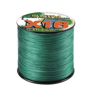 GHOTDA 300M X16 100% PE Multicolor Braided Fishing Line Durable Zero Stretch Trout Line PE Fishing L