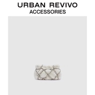 URBAN REVIVO Chain Fluffy white/brown