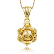 【正佳珠寶】天鐵 頂級金黃天鐵隕石 大衛星 3.3g 天鐵鎳鐵隕石