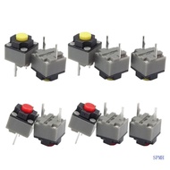 5PCS  Mute Button 6x6x7.3 Silent Switch  Mouse Wired Mouse Button
