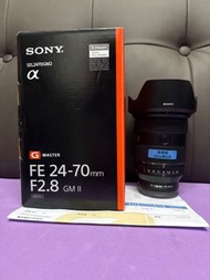 全新一樣 全套有盒 香港行貨 超長保養 2026-8 Sony FE 24-70 24-70mm F2.8 GM II 二代 最新款
