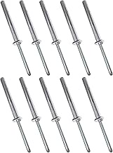 AERZETIX - C48320 - Set of 10 standard blind rivets Ø5x50mm aluminium/steel - DIN 7337 A - rod break