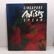 Book Art Import Singapore Artists Speak - English Art Book
