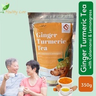 ✼Healthy Line/ Sague Ginger Turmeric Tea with Calamansi &amp; Lemongrass Stevia/ 350grams/ Vitamin C