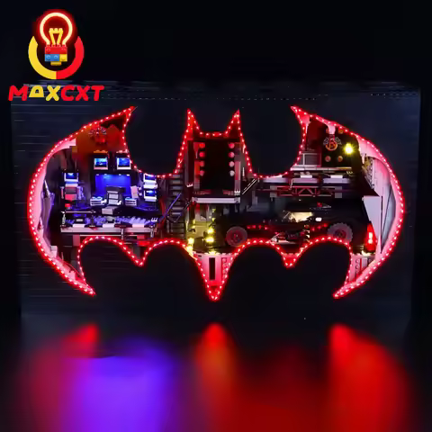 MAXCXT LED Light Set For LEGO 76252 Batcave Shadow Box DIY Decorative Lamp With Battery Box Not Incl