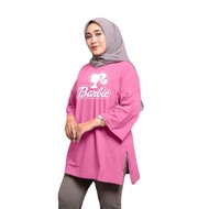 Baju Kaos Barbie Dewasa / Atasan Oversize Wanita Barbie Viral