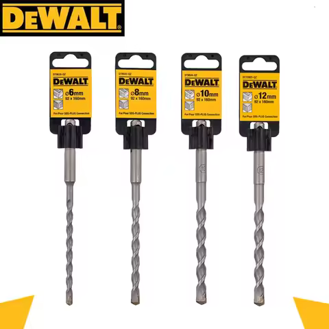 DEWALT Original SDS Plus Twist Drill Bits DT9635/DT9641/DT9644/DT9648 High Hardness Electric Hammer 