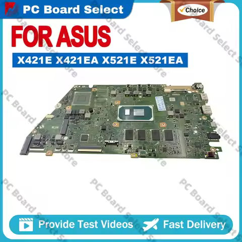 X421EA Laptop Motherboard For ASUS VivoBook X421EAY K433E R421E I421E X421E S433E ADOL14EA Mainboard