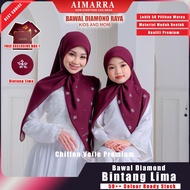 AIMARRA BINTANG LIMA Bawal Diamond Chiffon Voile Premium Bawal Chiffon Bawal Selapis Bawal Printed
