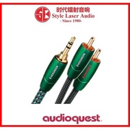 Audioquest Evergreen 3.5mm to RCA Interconnects 1.5Meter
