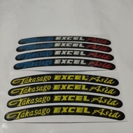Takasago EXCEL Asia Cutting Sticker for pelk