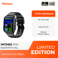 Mitimes TK12 Smart Watch 1.96 Inch BT Call ECG + PPG Watch