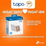 TP-Link Tapo RVA210 Robot Vacuum Disposable Dust Bag (5 Keping) Untuk Tapo RV50 Pro Omni & Tapo RV50