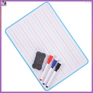 🎒 Double Sided Lined Whiteboard para sa Kids at Students Ideal para sa Pagsusulat Gamit Lightweight 