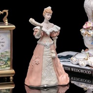英國製Wedgwood風姿卓越佳麗限量收藏陶瓷娃娃人偶藝術裝飾擺件