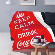 Coca Art Cola Cool CokeS xzx180305 Throw Blanket Fuzzy Warm Throws For Winter Bedding 3D Printing Soft Micro Fleece Blanket 08