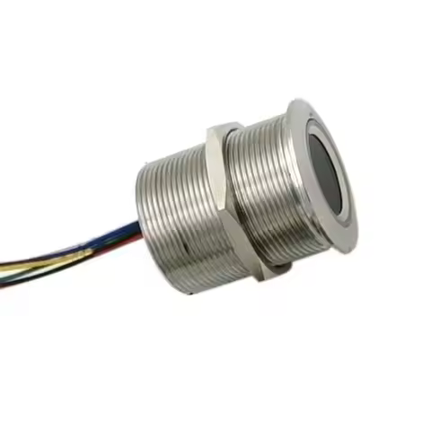 A76I-R503 Circular Round RGB Ring Indicator LED Control DC3.3V MX1.0-6Pin Capacitive Fingerprint Mod