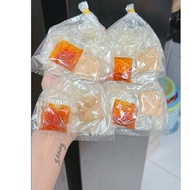 1 PACK OF 12 BAGS OF SALT CAKES, SATE, Tteokbokki Halal, Topokki Halal, Bakso Aci