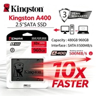 Kingston A400 SSD 2.5" SATA Internal Solid State Drive (R: up to 500MB/s & W: 450MB/s) (480GB/960GB)