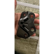 RCB 4pot caliper 260MM 4 Pot KINGDRAG BLACK BRACKET   NMAX AEROX CLICK MIO R1 CALIPER RACINGBOY