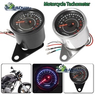 【MJMOTO】RPM METER 12V UNIVERSAL MOTORCYCLE TACHOMETER METER LED BACKLIGHT 13K RPM SHIFT MODIFY RPM M