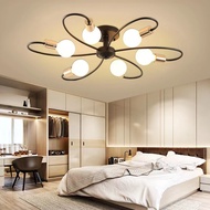LED Ceiling Lamp Nordic Ceiling Lights Chandeliers Lampu Ceiling Flower Design Pendant Ceiling Light