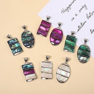 High-end and Elegant DIY Shell Inlay, Retro Abalone Shell Pendant Accessory