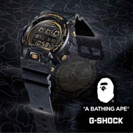 🇯🇵日本代購 A BATHING APE X G-SHOCK GM-6900 BAPE30周年記念手錶 a bathing ape Casio G-shock Bape手錶 猿人手錶 Bapex 1J73-187-901