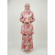 Baju Raya kurung Riau moden Soft Exclusive mango 8D