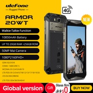 Ulefone Armor 20WT Rugged Waterproof Smartphone 10850mAh Mobile Phones 20GB+256GB Android 12 Phone 5.65-inch 1080*2160 FHD+ 50MP Global version NFC + Google Pay 33WFast Charging Helio G99 Soc 6nm
