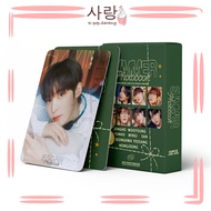 55pcs ATEEZ《SUMMER PHOTOBOOK》Green Square LOMO Card Set Collection Kpop Photocard Kad Foto
