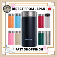 【Direct from Japan】TIGER Water Bottle 200ml White Water OK Screw Stainless Bottle