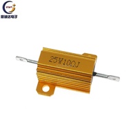 25W 0.05 R 0.1 R 0.2 R 1R 4R 10R 16R 22R 33R 80R Gold Aluminum Shell Resistor 5%