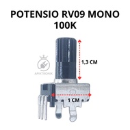 RV09 Mono 100K Potentiometer – 100 Kilo Ohm Variable Resistor