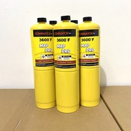 DORMINATOR Mapp Gas Cylinder 16oz./453.6g for MAPP GAS & OXYGEN BRAZING TORCH SET Welding Torch Gas