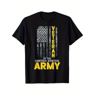 EWH US Veterans MenS and WomenS Large Size T-shirt, Regular Size