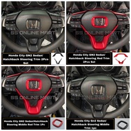 For 2020 -2022 Honda City Sedan GN2 GN5 Hatchback Steering Wheel Trim Steering Cover Decoration Prot