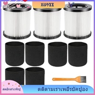 [xiu988.th] 3pcs DCV5801H Vacuum HEPA Filter for  DCV580H, DCV581H 20V MAX Wet/Dry Vacuum with 6 Foa