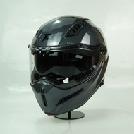 Axxis Helmet Ghost Fighter (Solid A12 Gloss Gray)