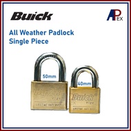 BUICK 40mm, 50mm All-weather pad lock Stainless Steel for Home, Work Outdoor