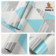 Wallpaper Stiker Dinding Wallstiker Motif CY segitiga wallpaper dinding wallpaper tembok 3d anti air