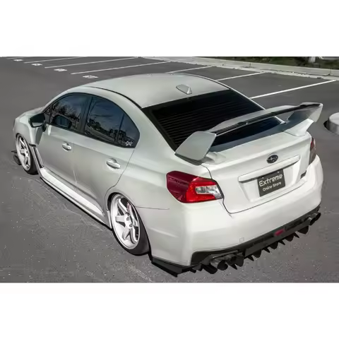 Replacement for 20152021 Subaru STi Models JDM Performance Style Rear Trunk High Wing Extension Gurn