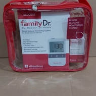 Paket Alat + Strip Gula Darah Familydr Blood Glucose Agm-513S Omron