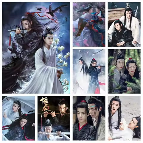 The Untamed Chen Qing Ling 5d Diamond Painting Art Chinese Tv Show Wei Wu Xian And Lan Zhan Diy Mosa