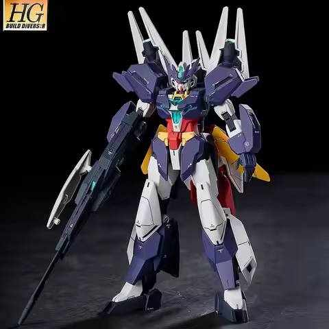 Uraven HG 1/144 PFF - X7Ⅱ/U7 Mech Assembly Model Kit Action Figures Puzzle Children's Toys Desktop D