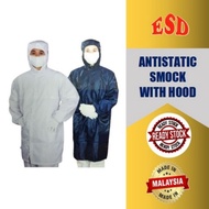 Antistatic ESD Smock with Hood