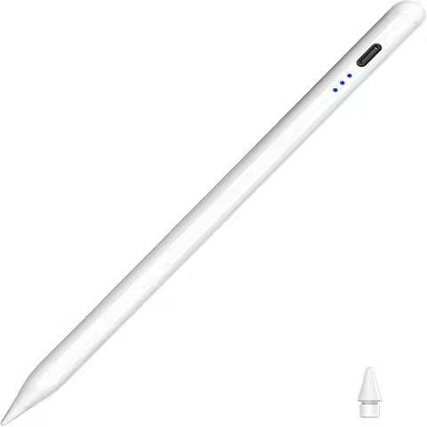 Stylus Pen for Apple iPad: Fast Charge for iPad Pencil Apple Pen with Palm Rejection Tilt Sensitivit