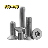 [XNY] 304 Stainless Steel Screws Countersunk Screws Torx Screws Torx Screws Torx Screws Flat Head In