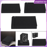 [SimpleloveMY] Speaker Isolation Pad Acoustic Speaker Sound Cushion Tabletop Fits Most Desktops Spon